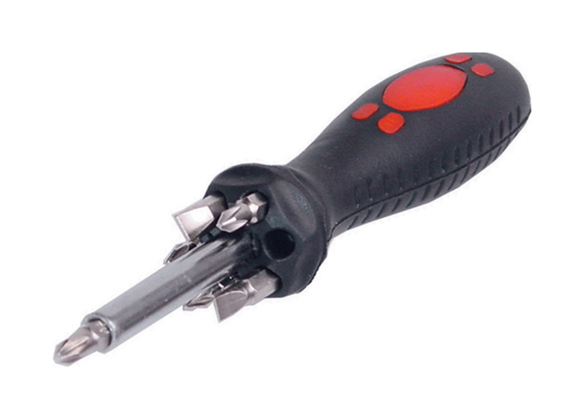 Destornillador de fuerza + 6 bits