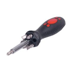 Heavy duty grip screwdriver + 6 bits
