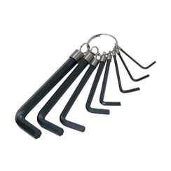 Hex key wrench set 8 pieces