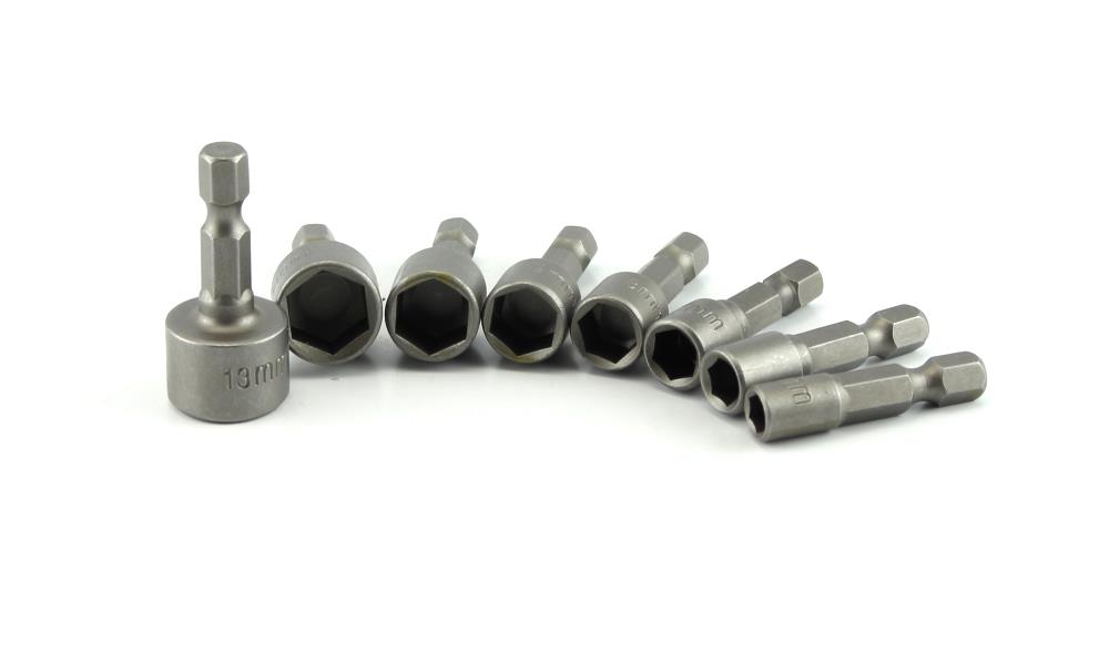 Socket set 8 pcs 5-13 mm