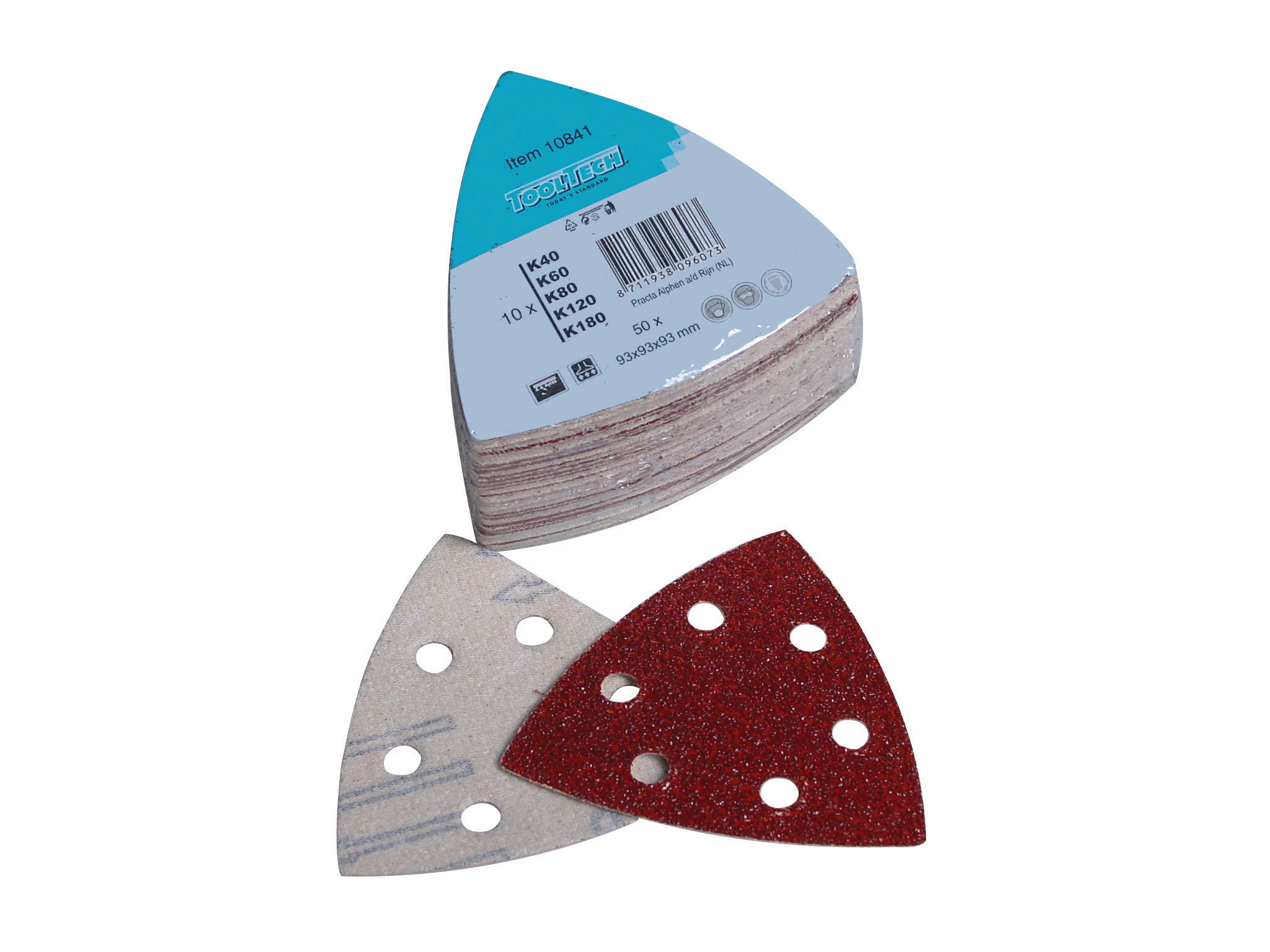 Sanding sheet set delta 50x