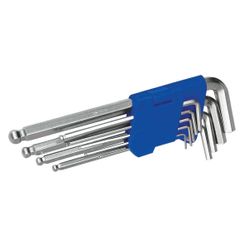 Stiftsleutelset hex 9 delig