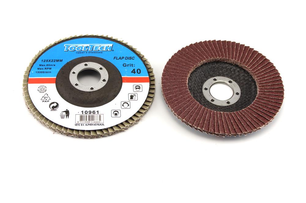 Lamellenschijf 125 mm K40