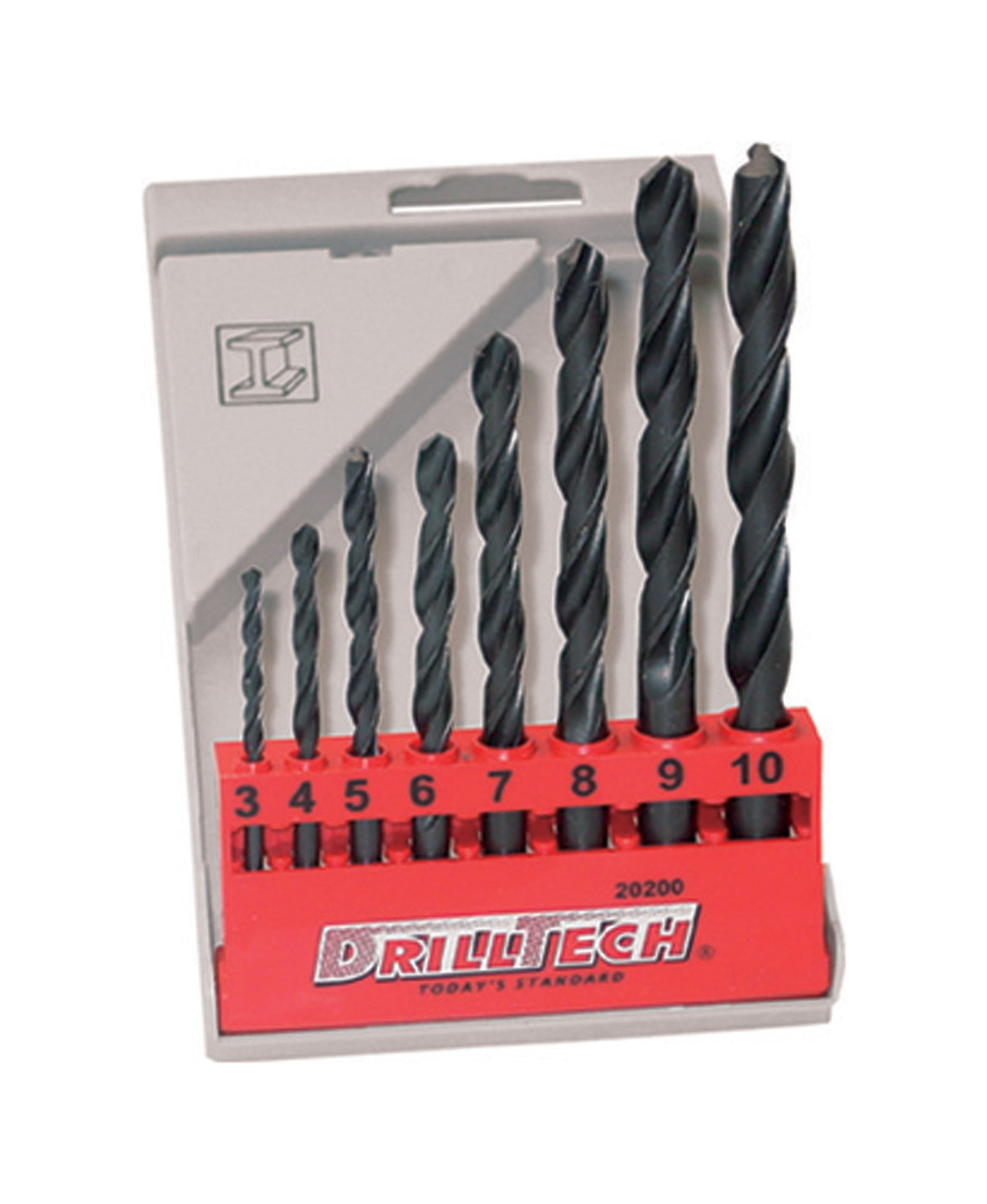 Foret hss 3-4-5-6-7-8-9-10 mm