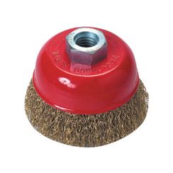 Wire cup brush for angle grind 75 mm