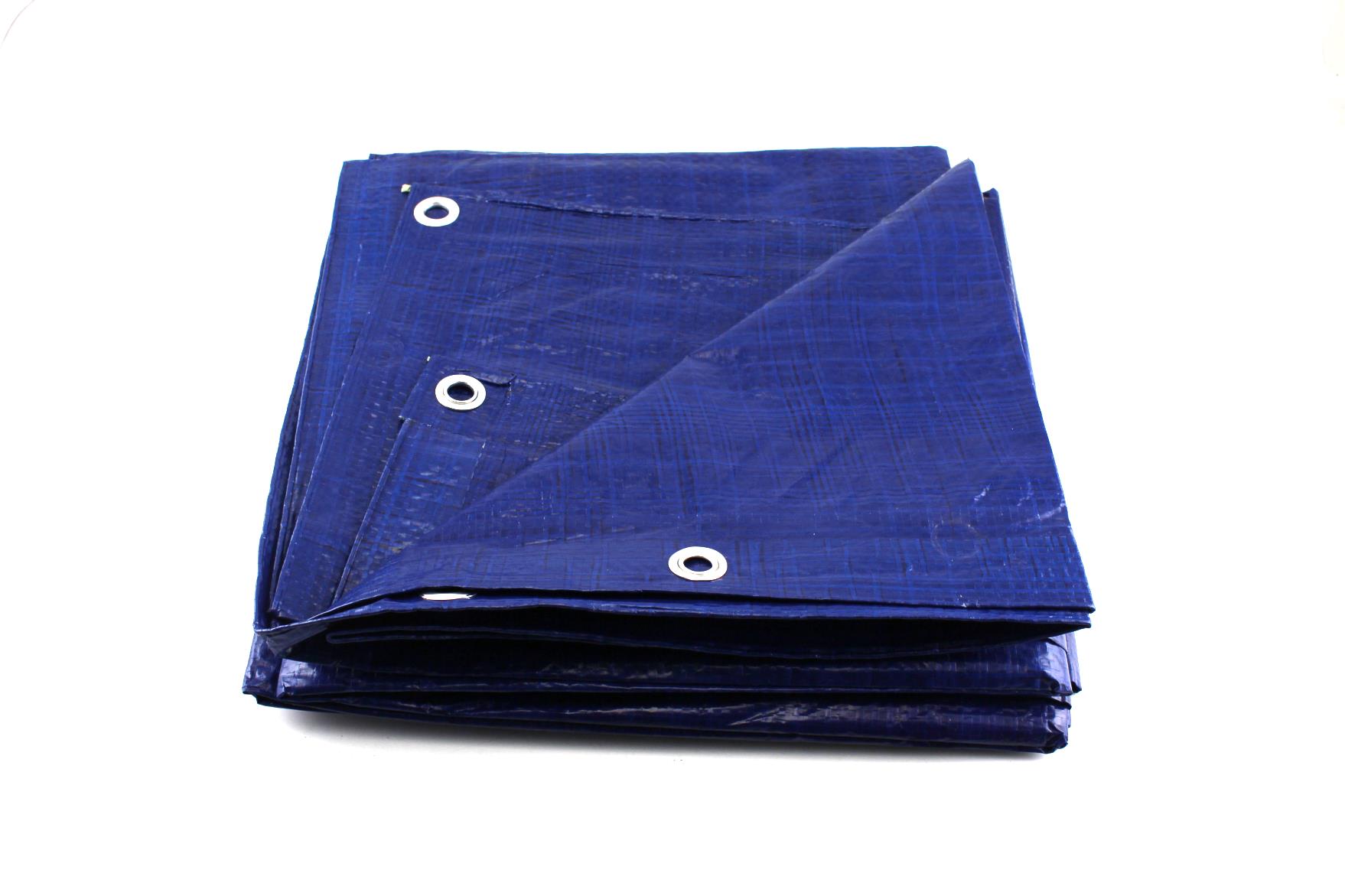 Tarpaulin 6x8 m blue 90 gr/m²