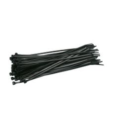 Jeu d'attache noir 200 x 3.6 mm - 100 pièces