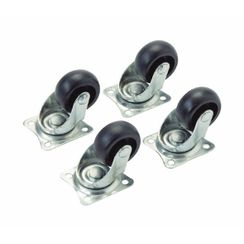 4x Lenkrolle PP 30 mm