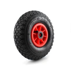 Wheel 3.00-4 plastic rim plain