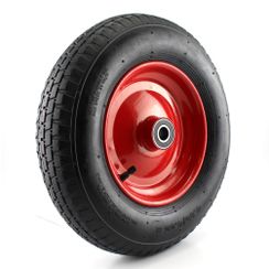 Wheel 4.00-8 metal rim ball