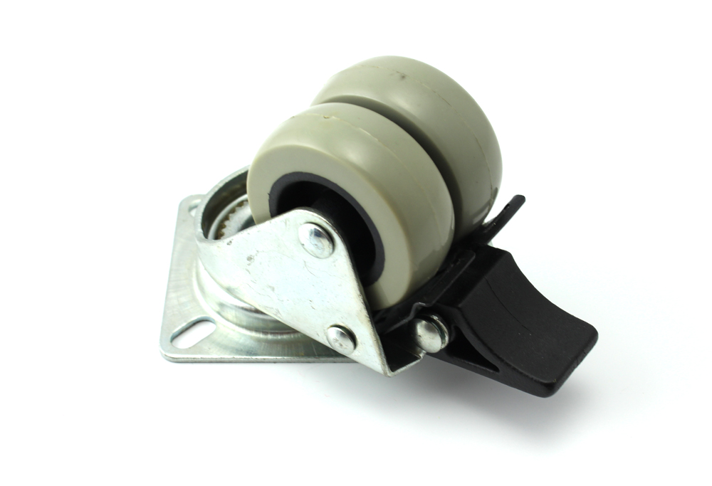 Rueda giratoria c/freno 50 mm