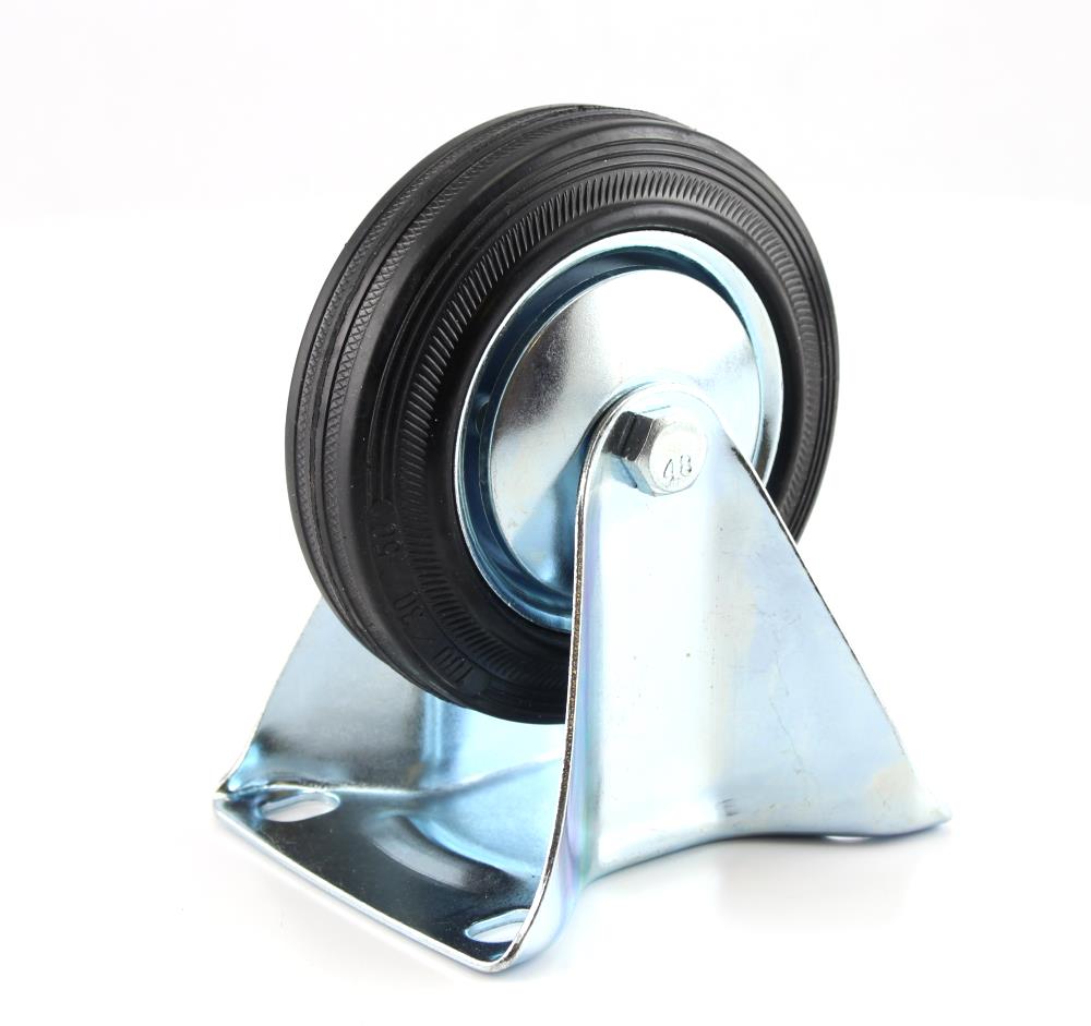 Rueda fija metal 75mm