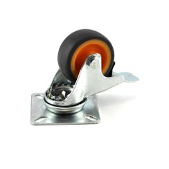 Swivel caster with brake 50 mm