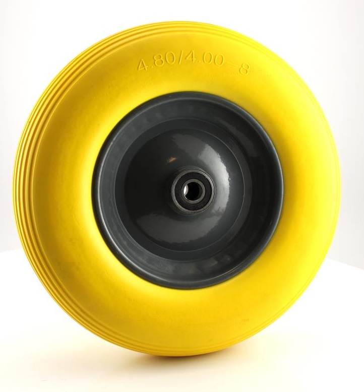 PU wheelbarrow wheel 4.00-8 120kg