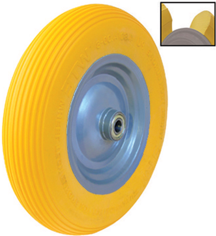 PU wheelbarrow wheel 4.00-8 160kg