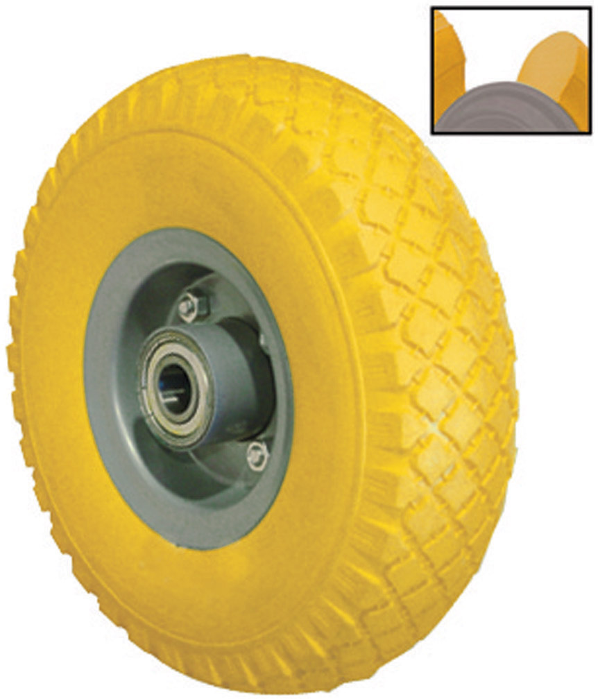PU sack trolley wheel 3.00-4 120kg