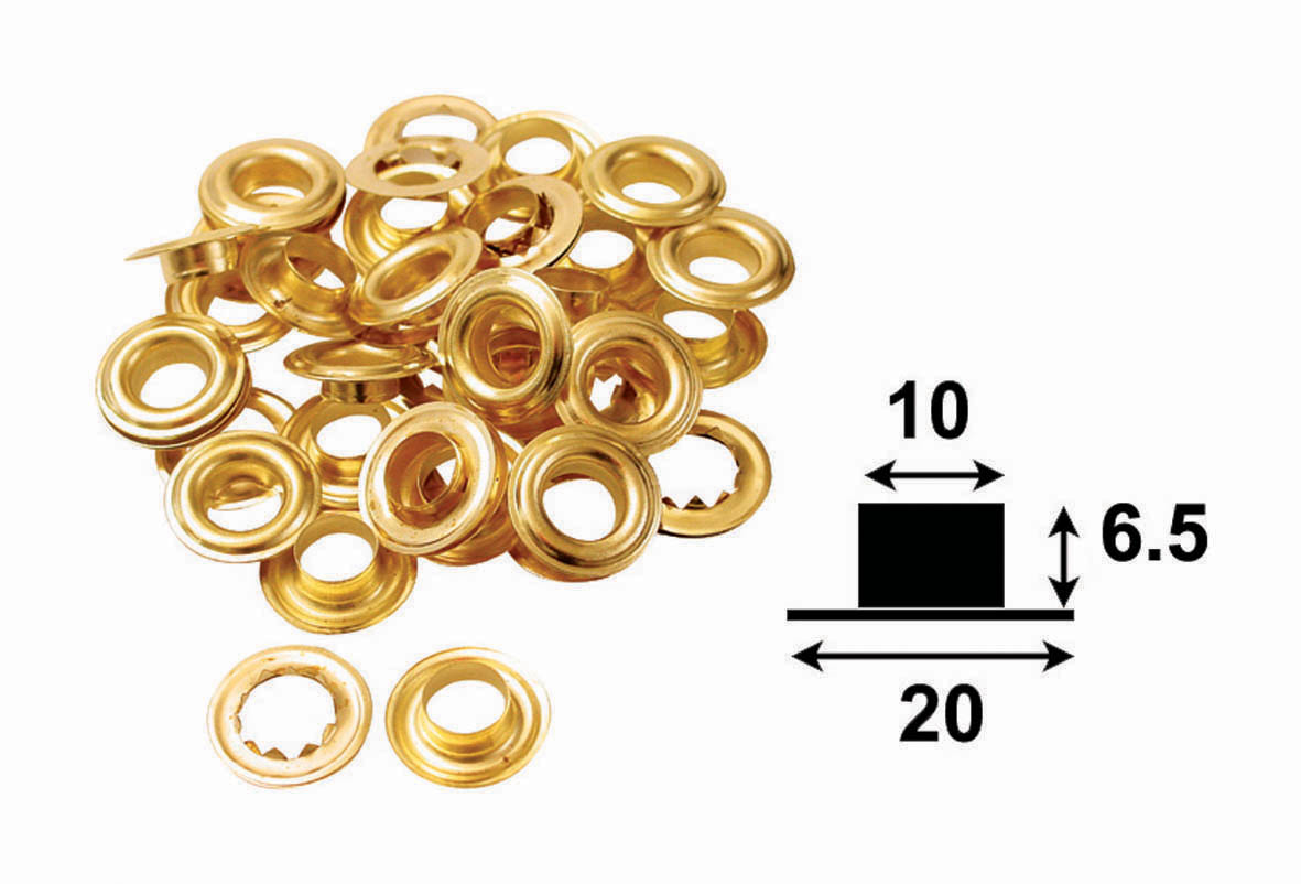 Jgo. arandelas toldos 20x