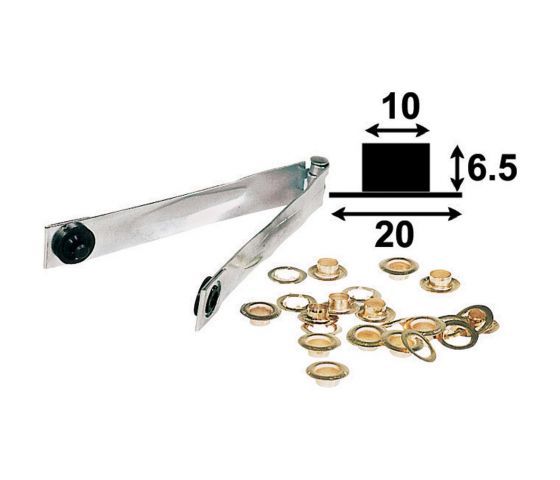 Eyelets pliers store