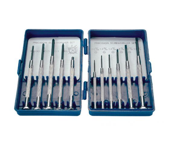 Watchmaker screwdriver set 11 pieces