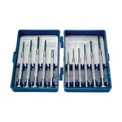 Jeu de tournevis de precision 11 pièces