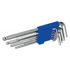 Stiftsleutelset hex 9 delig