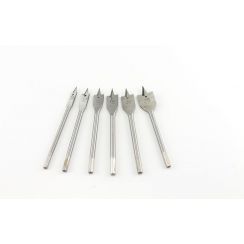 Houtborenset plat 6 dlg.
