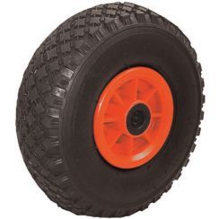 Steekwagenwiel 3.00-4 pvc velg
