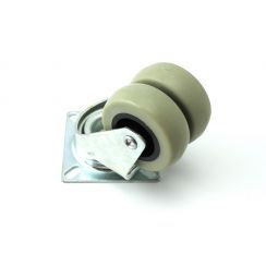 Tweelingwiel zwenk  50 mm