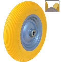 PU kruiwagenwiel 4.00-8 160kg