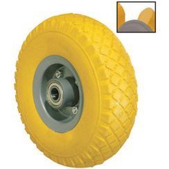 Pu steekwagenwiel 3.00-4 120kg